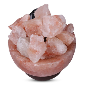 Lámpara de sal con forma de cuenco del Himalaya Natural más vendida Forma personalizada Lámparas de sal con forma de cuenco hechas a mano - Product Image 6