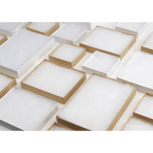 กล่องของขวัญเครื่องประดับพร้อมฝากระดาษคราฟท์กล่องผ้าฝ้ายสีน้ำตาลสำหรับสร้อยคอและกำไลจำนวนมาก - Product Image 4