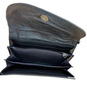 Monederos de Moda Occidental de Primera Calidad, Hechos a Mano con Cuero Genuino, con Botón, Nuevo Monedero Occidental con Diseño Azteca Hecho a Mano - Product Image 3