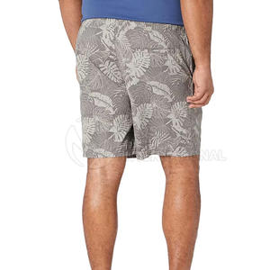 Plus Size <b>Men</b> Beach <b>Shorts</b> Wholesale Custom Breathable <b>Men</b> Cotton <b>Shorts</b> <b>Elastic</b> <b>Waist</b> Side Pockets Fitness Gym <b>Shorts</b> - Product Image 3