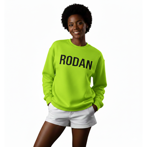 Sweat-shirt à col rond pour femme, vert, Adventure, coupe classique, 100% coton, tricoté, manches longues, Trackstar, OEM, marque privée - Product Image 2