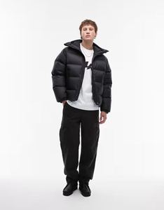 Chaqueta acolchada de invierno, chaqueta de invierno de gran tamaño a prueba de viento, gruesa, cálida, acolchada, para hombre, con logotipo personalizado, ropa de burbujas, chaquetas impermeables acolchadas para hombre - Product Image 3