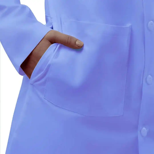 Uniforme personalizado unisex de manga larga con batas de laboratorio de color personalizadas para hombres - Product Image 2