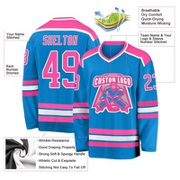 Vente en gros pas cher de haute qualité Montréal Hockey sur glace imprimé Jersey Top vente américain tous les nouveaux vêtements de sport cousus