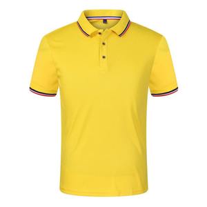 Vente en gros OEM Polo unisexe T-shirts vierges de polo de golf pour hommes avec logo imprimé sur mesure - Product Image 1