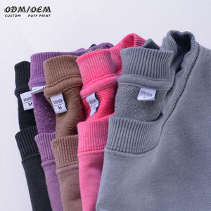 Oversized Embroidered Fleece <b>Long</b> Sleeve Pullover <b>Sweatshirt</b> Spring Outfits - Product Image 4