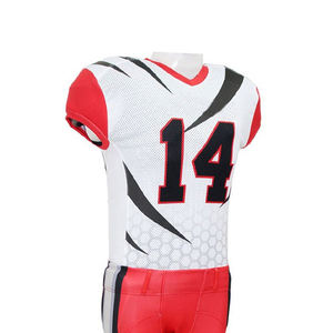 Uniformes personalizables de fútbol americano, conjuntos de camisetas transpirables y de secado rápido con mangas cortas, nuevo estilo - Product Image 3