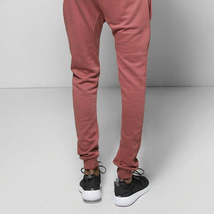 Ensemble survêtement homme en velours côtelé marron délavé, sweat à capuche zippé et pantalon de jogging déchiré, style streetwear, vêtements d'hiver, vêtements de sport personnalisés, vente en gros - Product Image 5