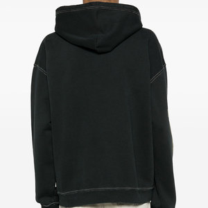 Sweat à capuche léger pour homme, manches longues, personnalisable, pour l'extérieur, faible MOQ, conception OEM, tissu polaire, écologique - Product Image 3