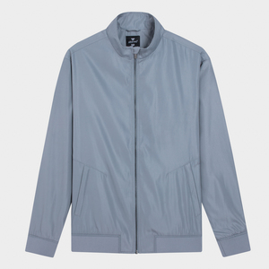 Chaqueta Bomber Aristino para hombre, ajuste Regular, estilo Otoño Invierno, cremallera, cuello mandarín, punto transpirable, doble capa gruesa - Product Image 3