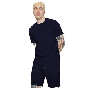 เซ็ตกางเกงขาสั้นสำหรับผู้ชายชุดกางเกงขาสั้นผ้าฝ้าย100% ออกแบบโลโก้ได้ตามต้องการ - Product Image 1