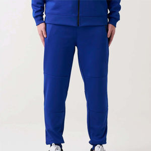 Ensemble de survêtement technique en molleton bleu royal pour homme, fermeture éclair intégrale, doux et léger, idéal pour un usage quotidien et les aventures en plein air - Product Image 5