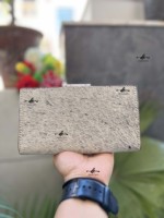 Dompet Kulit Sapi Asli Ukiran Tangan, Tas Selempang, Tempat Ponsel, Desain Baru, Multifungsi, Dompet Kulit Gaya Barat