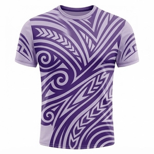 เสื้อยืดผู้ชายแขนสั้นลายชนเผ่า สไตล์สตรีทแวร์ คุณภาพดีที่สุด จากผู้ผลิตชั้นนำ ขายดีอันดับต้นๆ คอลเลคชั่นใหม่ล่าสุด คอกลม - Product Image 6