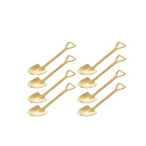 Stainless Steel <b>Coffee</b> Spoon <b>Set</b> Elegant Metal Spoons for <b>Tea</b> <b>Sugar</b> Dessert Kitchen Dining Use Table Cutlery Accessories - Product Image 5