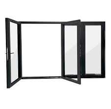 ประตูบานเปิดแบบพับสองทบสีเขียวติดตั้งง่ายใช้สำหรับภายนอกห้องนอนอพาร์ทเมนต์วิลล่าโรงแรม - Product Image 6