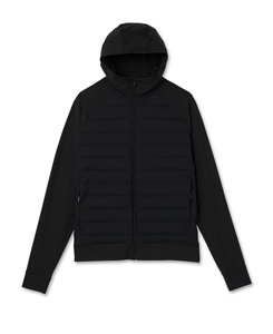 Abrigo acolchado de poliéster/algodón de calidad superior para hombre, chaqueta de invierno para exteriores, transpirable, con cremallera completa, con capucha, ecológico, teñido liso - Product Image 6