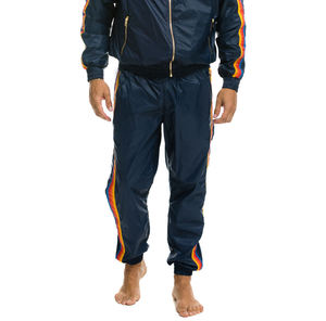 Pantalones cortavientos de nailon ligeros, transpirables, de pierna recta, de secado rápido, holgados, ropa de calle, decoración con botones - Product Image 4