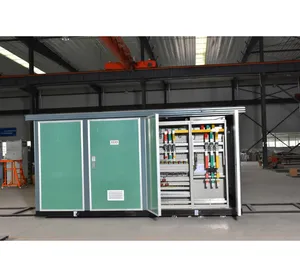 High Voltage Electrical Substation automation panels outdoor Combined Transformer Substation