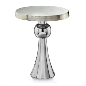 Mesa de esquina de Metal Premium de alta calidad, mesa auxiliar duradera para el hogar, Hotel, decoración para sala de estar, muebles de sala de estar - Product Image 3