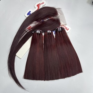 Bon marché Extensions de cheveux de trame vietnamiens étirés en double dentelle de différentes couleurs Cheveux humains - Product Image 6