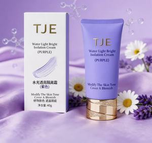 Prebase de Maquillaje Hidratante con Efecto Brillo Natural Morado Escarchado, que Contiene Niacinamida y Ácido Alfa-Betulínico - Product Image 1