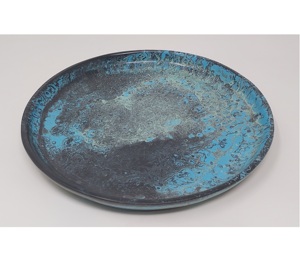 Plat vert en forme de capsule poli, bols de service en résine faits à la main, vaisselle décorative pour la cuisine, origine indienne écologique - Product Image 6