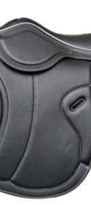 Sillines de doma de salto de caballo de carrera de cuero de calidad de nuevo diseño con juego de árbol de madera sillín de salto importado - Product Image 2