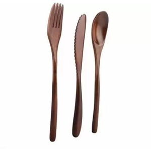 Juego de 4 cubiertos de acero inoxidable, cubiertos, cuchara, cuchillo, tenedor, perfecto para la Mesa de la cocina, los mejores precios, acabado en Color plateado - Product Image 5