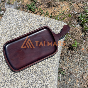 Plateau de service de fromage en bambou fait à la main de haute qualité plateau décoratif en gros en bois de hêtre attrayant outils de fromage de conception de casserole Simple - Product Image 1