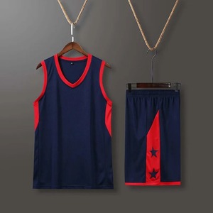 2pcs Set Vêtements de Sport Respirants pour Homme Fitness Imprimé Basketball Jersey Tops et Shorts Plus Size Outdoor Sport Shirts - Product Image 3