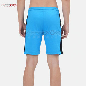 Pantalones cortos informales de color sólido para hombre con cintura media de algodón suave hasta la rodilla-para tela de lona de verano - Product Image 3