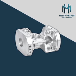 Bloc d'accouplement symétrique à haute résistance en aluminium usiné par VMC avancé pour assemblages mécaniques de précision - Product Image 2