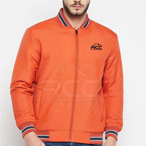 Blouson aviateur personnalisé avec logo personnalisé veste d'hiver pour hommes d'usine fournisseur de style de rue pour adultes - Product Image 1