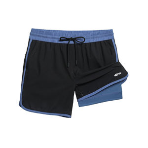 Performance Men 2 in 1 <b>Shorts</b> Gym <b>Running</b> Training Workout <b>Shorts</b> <b>with</b> Dual Layer Compression <b>Liner</b> and Outer Shell - Product Image 1