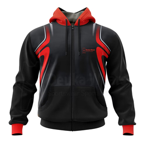 ราคาขายส่ง เสื้อฮู้ดดี้ผู้ชายผ้าฟลีซ 100% ผ้าฝ้าย รับสกรีนโลโก้ สตรีทแวร์ ระบายอากาศ แห้งเร็ว ไซส์ใหญ่ สำหรับฤดูหนาว - Product Image 6