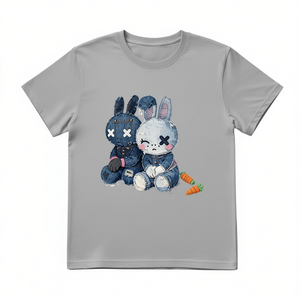 T-Shirt Unisex 100% Cotone 210GSM Stile Casual con Logo Personalizzato Stampato sul Davanti Disponibile Serigrafia DTG Abbigliamento Maglietta - Product Image 2