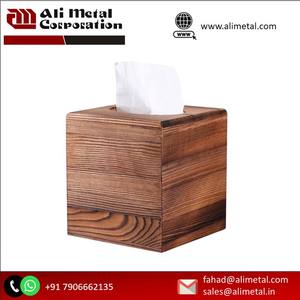 ที่ใส่กระดาษทิชชู่ที่ใส่กระดาษเช็ดปากที่ใส่กระดาษทิชชู่เช็ดหน้าพร้อมก้นแม่เหล็กสำหรับรถบ้านสำนักงาน - Product Image 5