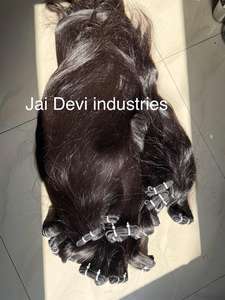 100% cheveux humains armure brut indien vierge vague d'eau donneur unique Double trame non traité cuticule aligné Temple cheveux vague naturelle - Product Image 6