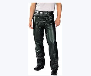 Pantalones de Cuero de Oveja Suave para Hombre, a la Moda, con Bolsillo Lateral, Nuevo Diseño, Estilo Urbano, Precio Bajo, Último Lanzamiento - Product Image 6