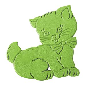 Juego de 5 pegatinas antideslizantes para ducha o bañera con forma de gatitos, 12,5x11 cm - Product Image 2