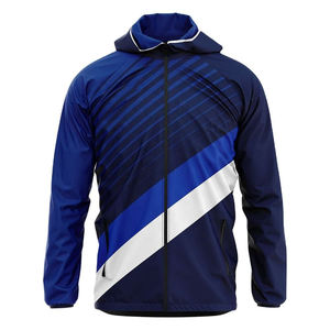 เสื้อฮู้ดมีซิปสำหรับผู้ชายเสื้อกันลมมีฮู้ดพิมพ์ลายกำหนดได้เองจากโรงงาน2025 - Product Image 3