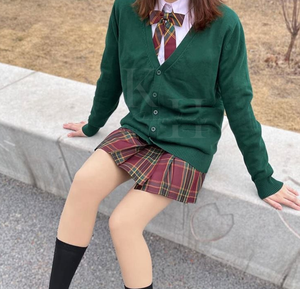 Uniforme scolaire en coton de qualité supérieure Tricots Pull classique à manches longues pour enfants Options personnalisables - Product Image 6