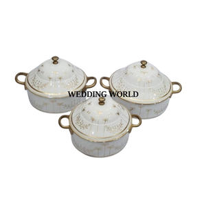 Calentador de Alimentos de Acero Inoxidable, Cacerola de Diseño Hecha a Mano de Alta Calidad, Suministros para Hoteles, Olla Caliente Decorativa de Metal - Product Image 5