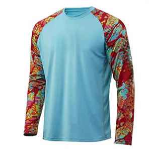 Camiseta de Pesca Moderna para Hombre 2026, Protección Solar UPF50, Secado Rápido, Ligera, Sublimada, 100% Poliéster, Transpirable y Cómoda - Product Image 3