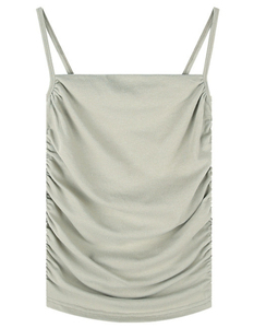 Bonne vente tricot rétrécissement Camisole nouvelles tendances dame haut été Sexy pur mince sans manches entraînement débardeur 2025 - Product Image 1