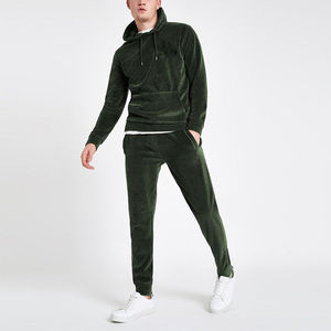 Sudaderas con capucha de terciopelo para hombre de mejor estilo 100% algodón cómodo cálido para el invierno último diseño precio al por mayor terciopelo para hombre con capucha - Product Image 6