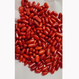 ปะการังอิตาลีธรรมชาติขนาด8มม. ถึง10มม. 125ชิ้นทรงหลังเบี้ยทรงสี่เหลี่ยม251 CTS ล็อตหนึ่งในนั้นมีคุณภาพดีพลอยแท้ราคา288 $ เรา - Product Image 5