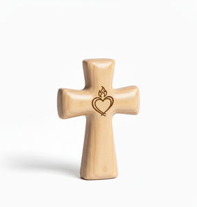 Croix de Jésus en bois massif de haute qualité, polie, écologique, décoration murale religieuse chrétienne faite à la main pour la maison, la chapelle, bas prix - Product Image 2
