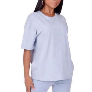 เสื้อยืดครอปสำหรับผู้หญิงเสื้อครอปผ้าฝ้ายเนื้อเรียบเข้ารูปเซ็กซี่คอกลมธรรมดาโลโก้ตามสั่ง - Product Image 2